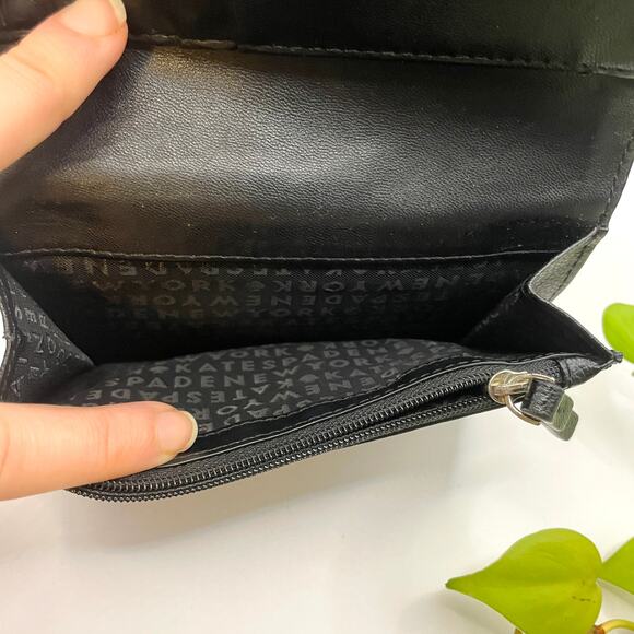 Kate Spade Black Leather Bifold Wallet - Picture 9 of 10
